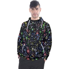 Illustration Universe Star Planet Men s Pullover Hoodie