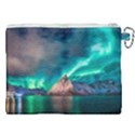 Amazing Aurora Borealis Colors Canvas Cosmetic Bag (XXL) View2