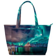 Amazing Aurora Borealis Colors Back Pocket Shoulder Bag  by Grandong