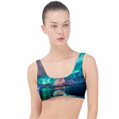 Amazing Aurora Borealis Colors The Little Details Bikini Top by Grandong