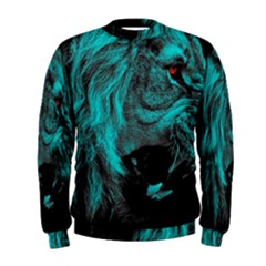 Angry Male Lion Predator Carnivore Men s Sweatshirt