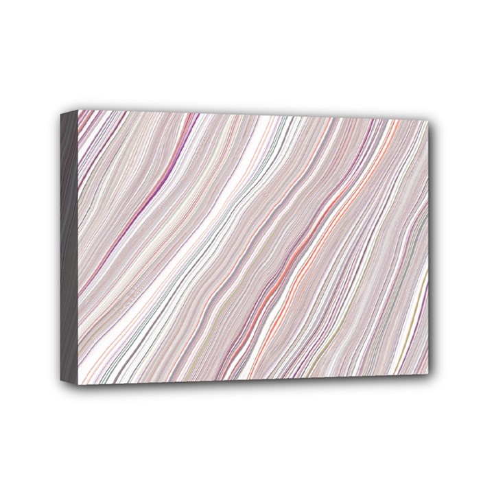 Marble Texture Marble Painting Mini Canvas 7  x 5  (Stretched)