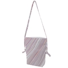 Marble Texture Marble Painting Folding Shoulder Bag by Ndabl3x