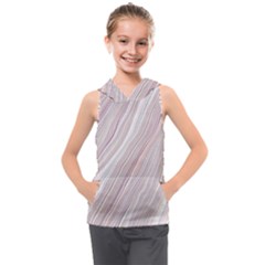 Marble Texture Marble Painting Kids  Sleeveless Hoodie by Ndabl3x