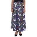 Time Nonlinear Curved Undirected Flared Maxi Skirt View1