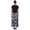 Time Nonlinear Curved Undirected Flared Maxi Skirt View2