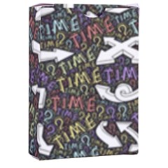 Time Nonlinear Curved Undirected Playing Cards Single Design (rectangle) With Custom Box