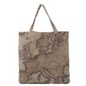 Old Vintage Classic Map Of Europe Grocery Tote Bag View1