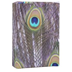 Peacock Bird Feathers Plumage Peacock Playing Cards Single Design (rectangle) With Custom Box