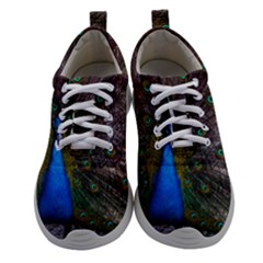 Bird Peacock Feathers Women Athletic Shoes by Perong