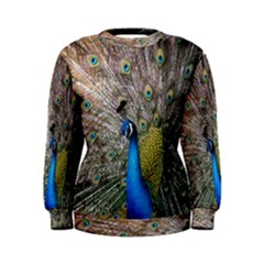 Peacock Bird Animal Peafowl Women s Sweatshirt