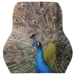 Peacock Bird Animal Peafowl Car Seat Back Cushion  by Perong