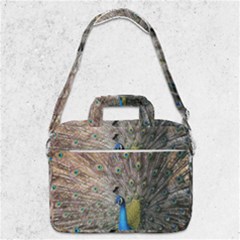 Peacock Bird Animal Peafowl Macbook Pro 13  Shoulder Laptop Bag  by Perong