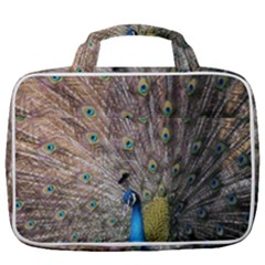 Peacock Bird Animal Peafowl Travel Toiletry Bag With Hanging Hook by Perong