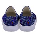 Peacock Bird Feathers Coloured Plumage Kids  Canvas Slip Ons View4