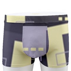 Pattern Design Abstract Lilac Men s Boxer Briefs