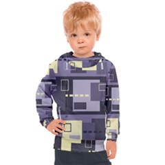 Pattern Design Abstract Lilac Kids  Hooded Pullover by Perong