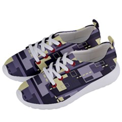 Pattern Design Abstract Lilac Women s Lightweight Sports Shoes by Perong