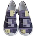 Pattern Design Abstract Lilac Women s Lightweight Slip Ons View1