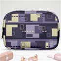 Pattern Design Abstract Lilac Make Up Pouch (Small) View1