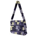 Pattern Design Abstract Lilac Full Print Messenger Bag (M) View2