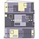 Pattern Design Abstract Lilac 8  x 10  Softcover Notebook View2