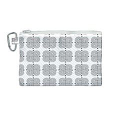 Abstract Pattern Texture Background Art Canvas Cosmetic Bag (medium) by Perong