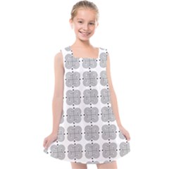 Abstract Pattern Texture Background Art Kids  Cross Back Dress