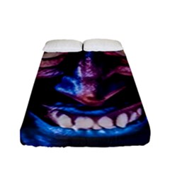 Shadow Madness (ai) Fitted Sheet (full/ Double Size) by dflcprintsclothing