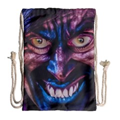 Shadow Madness (ai) Drawstring Bag (large) by dflcprintsclothing