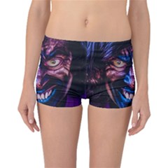 Shadow Madness (ai) Boyleg Bikini Bottoms by dflcprintsclothing