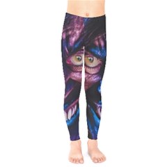 Shadow Madness (ai) Kids  Leggings by dflcprintsclothing