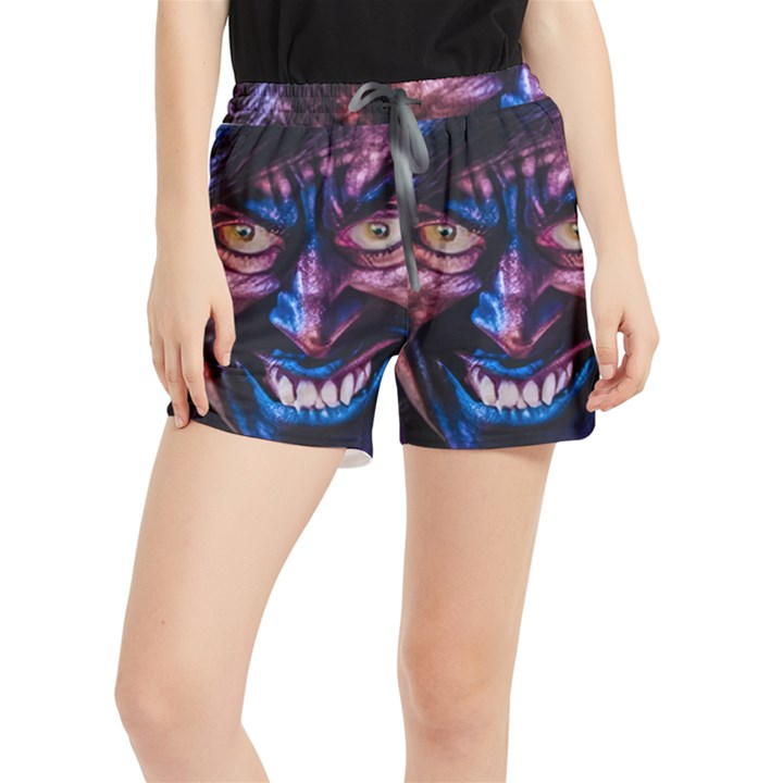 Shadow Madness (AI) Women s Runner Shorts