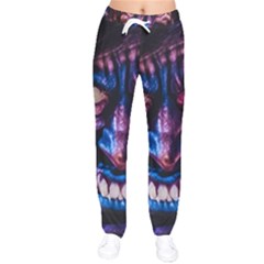 Shadow Madness (ai) Women Velvet Drawstring Pants