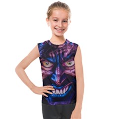 Shadow Madness (ai) Kids  Mesh Tank Top by dflcprintsclothing