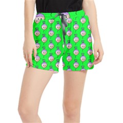 Turnip Pat 7 Women s Runner Shorts by CocoBellKidsTV24