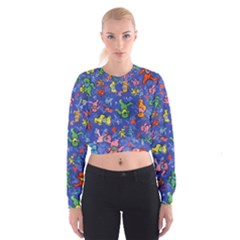 Grateful Dead Bears Cropped Sweatshirt