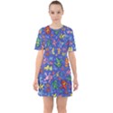 Grateful Dead Bears Sixties Short Sleeve Mini Dress View1