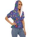 Grateful Dead Bears Lightweight Drawstring Hooded Top View3