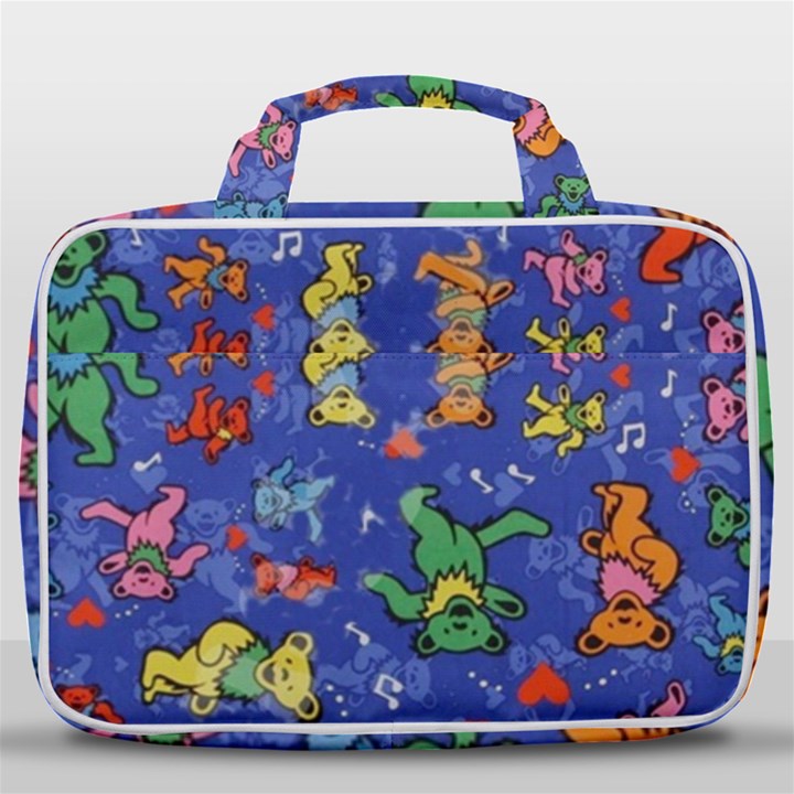 Grateful Dead Bears Travel Toiletry Bag With Hanging Hook