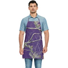 Realtree Camo Purple Pink Realtree Camo Kitchen Apron by Perong