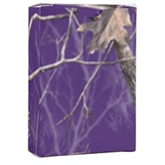 Realtree Camo Purple Pink Realtree Camo Playing Cards Single Design (rectangle) With Custom Box