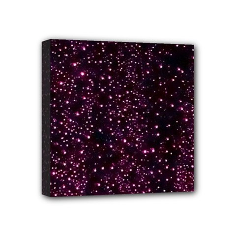 Glitter Light Lights Pastel Pattern Style Texture Mini Canvas 4  X 4  (stretched) by Perong