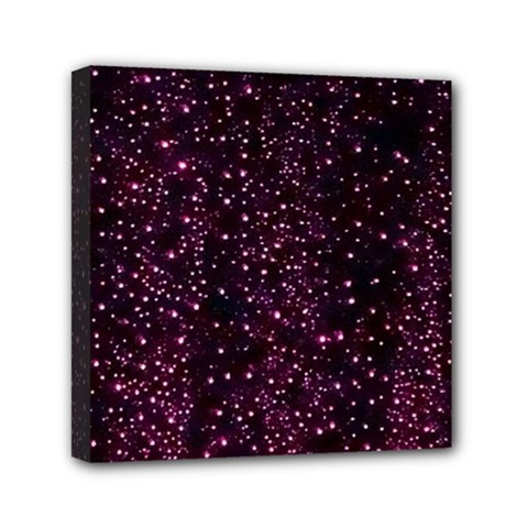 Glitter Light Lights Pastel Pattern Style Texture Mini Canvas 6  X 6  (stretched) by Perong