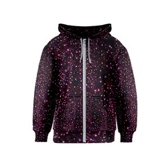 Glitter Light Lights Pastel Pattern Style Texture Kids  Zipper Hoodie