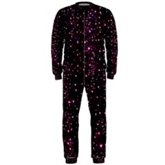 Glitter Light Lights Pastel Pattern Style Texture Onepiece Jumpsuit (men) by Perong