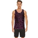 Glitter Light Lights Pastel Pattern Style Texture Men s Wide Collar Tank Top View1