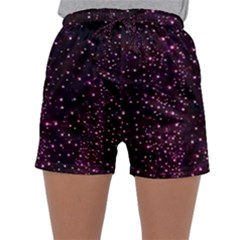 Glitter Light Lights Pastel Pattern Style Texture Sleepwear Shorts by Perong