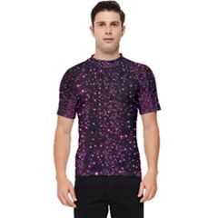 Glitter Light Lights Pastel Pattern Style Texture Men s Short Sleeve Rash Guard by Perong