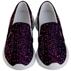 Glitter Light Lights Pastel Pattern Style Texture Kids Lightweight Slip Ons by Perong